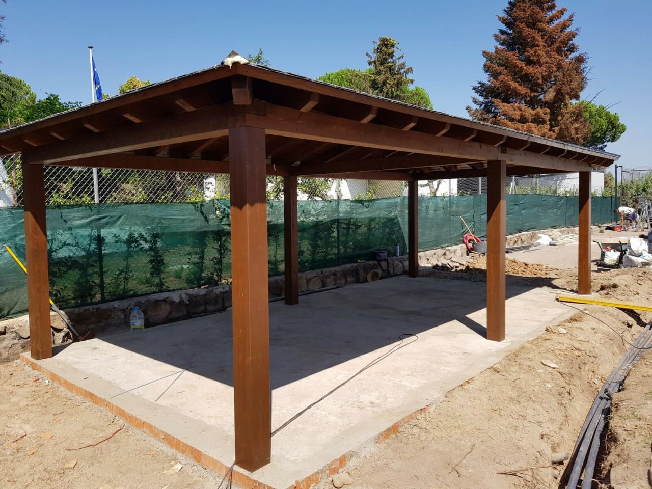 Proyecto de estructura de madera 27